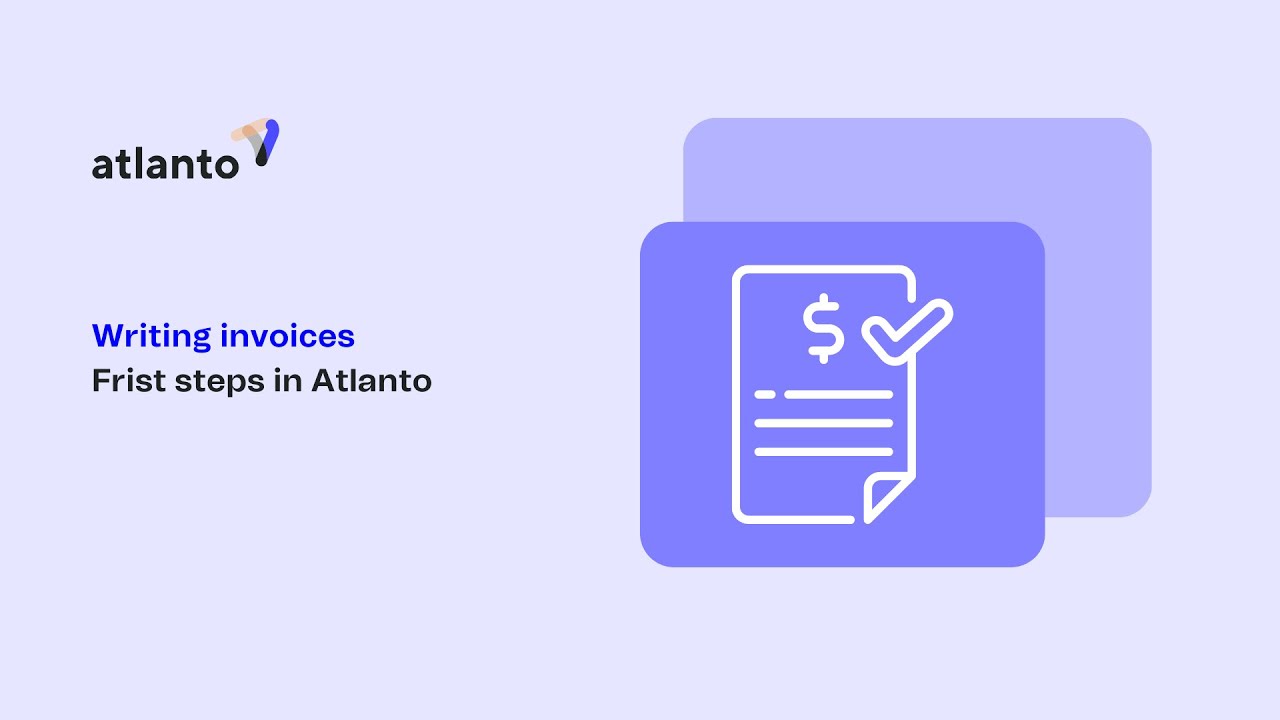 Writing invoices in Atlanto