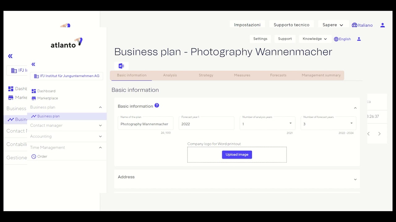 Business plan: Introduzione