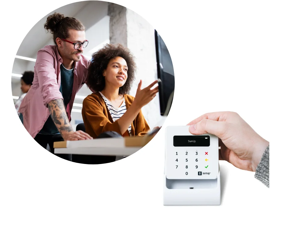 SumUp Zahlungslösung Buchhaltungssoftware Buchhaltung système de paiement payment system sistema di pagamento